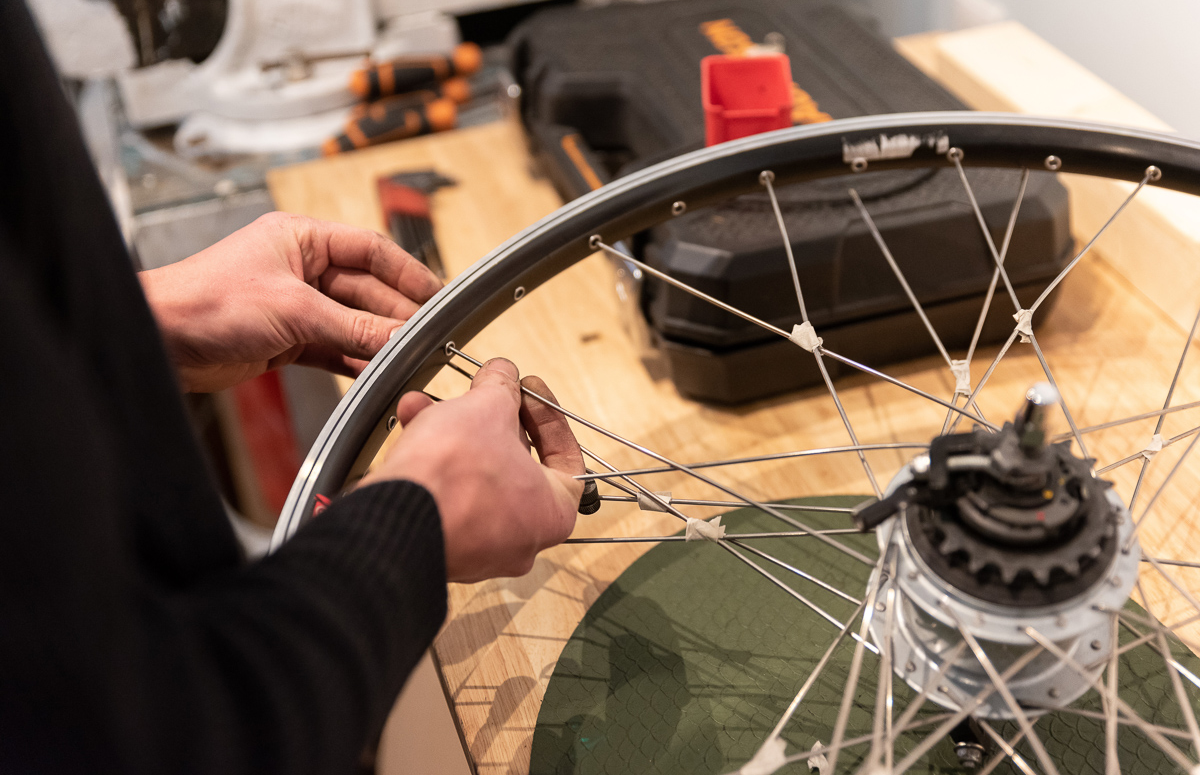 Nicolas Pocholle de rider a reparateur de velos en tout genre Semaest amenage et anime votre quartier