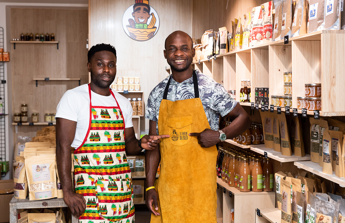 Epicerie fine de produits africains, Le Livreur du Bled ouvre boutique -  Semaest aménage et anime votre quartier